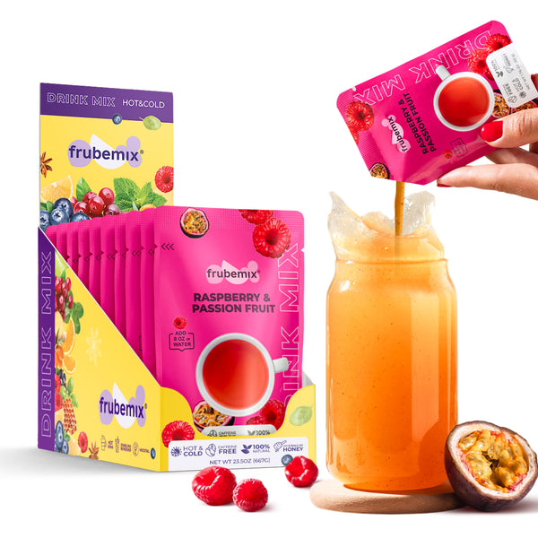 Raspberries & Passion Fruit